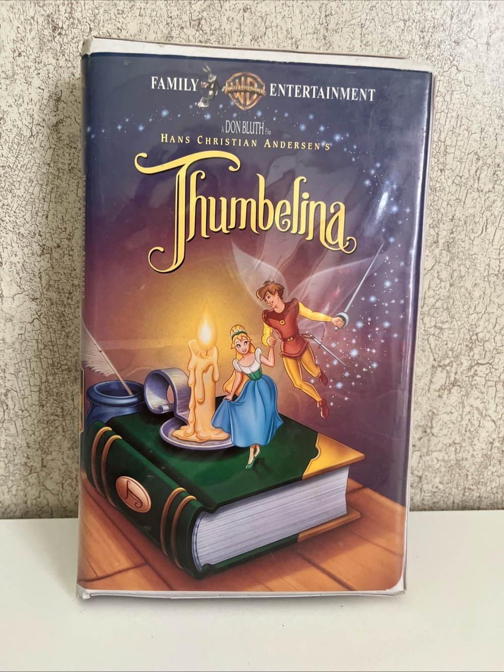 Thumbelina VHS Tape Family Movie Night 1994